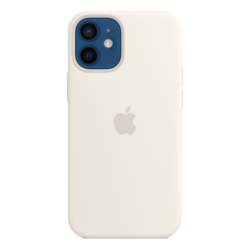 Накладка Apple iPhone 12 mini Silicon Case MagSafe (Белый)