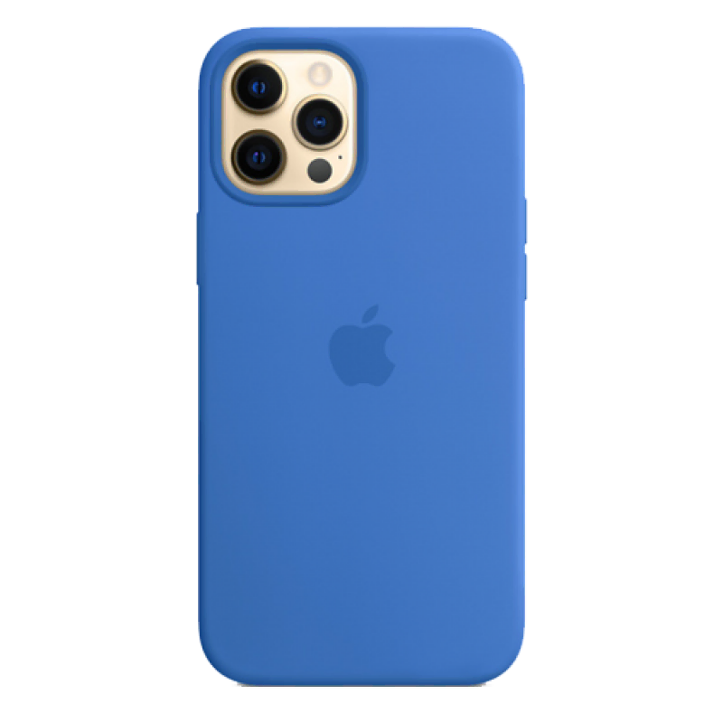 Накладка Apple iPhone 12 Pro Max Silicon Case MagSafe (Капри)