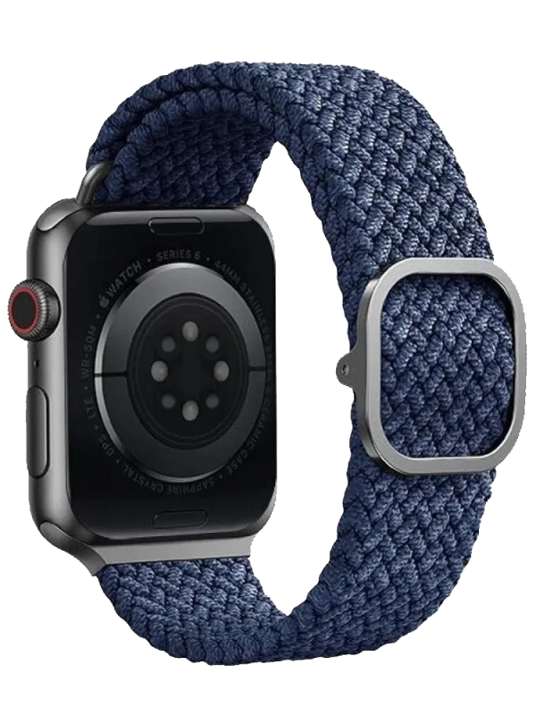 Ремешок Apple Watch 41/40/38 mm Uniq ASPEN Strap Braided Blue