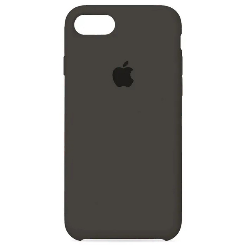 Накладка Apple iPhone SE 2020 Silicon Case (Черный)