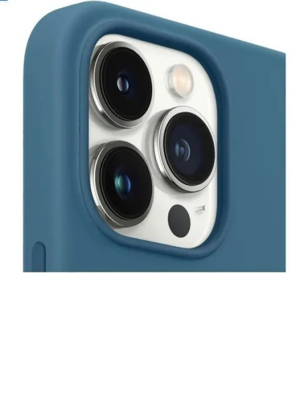 Накладка Apple iPhone 13 Pro Silicon Case MagSafe (Полярная лазурь)