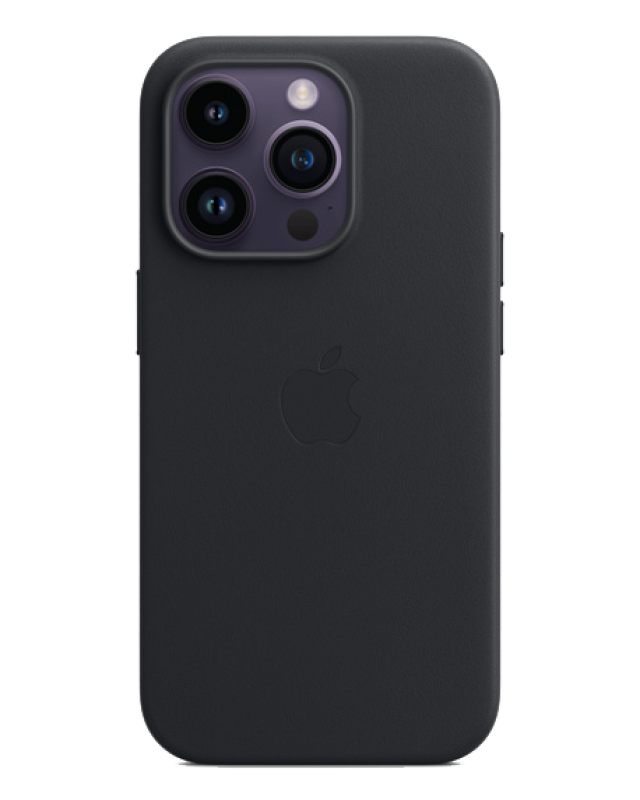 Накладка Apple iPhone 14 Pro Silicon Case MagSafe No Animation (Тёмная ночь)