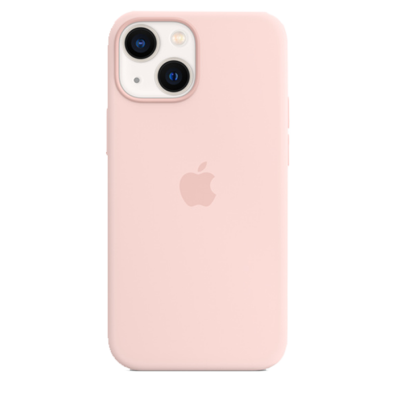 Накладка Apple iPhone 14 Silicon Case MagSafe No Animation (Розовый мел)